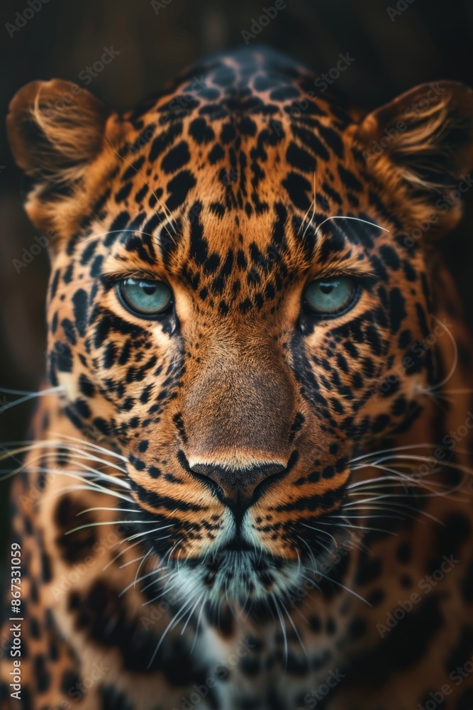 A picture of a leopard A picture of a leopard