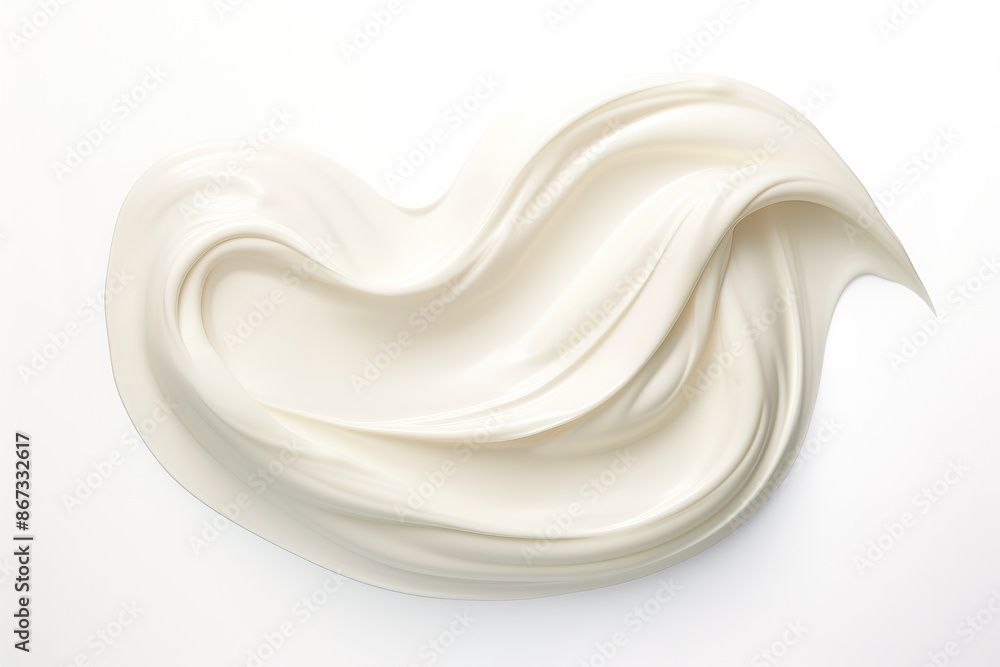 Handful of mayonnaise. Isolated on a white background. Handful of mayonnaise. Isolated on a white background.