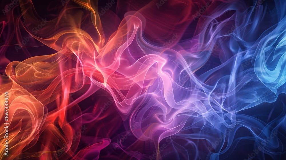 Vibrant Smoke Art: Captivating Patterns in Dynamic Colors Vibrant Smoke Art: Captivating Patterns in Dynamic Colors