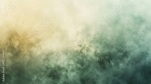 Ethereal Mist: Abstract Fog with Gentle Gradients in Subdued Tones