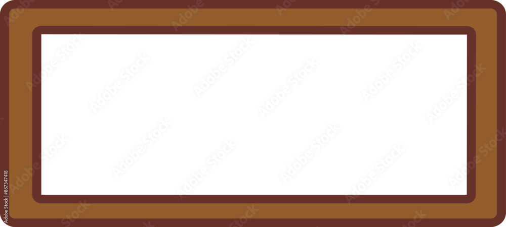 Blank Frame isolated on background, modern and classic border frame for mock up. Blank Frame isolated on background, modern and classic border frame for mock up.