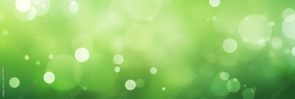 Abstract Green Bokeh Background Abstract Green Bokeh Background