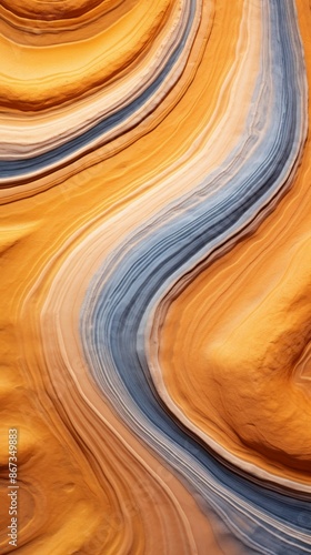 Sandstone Material Structure Background - Generative AI