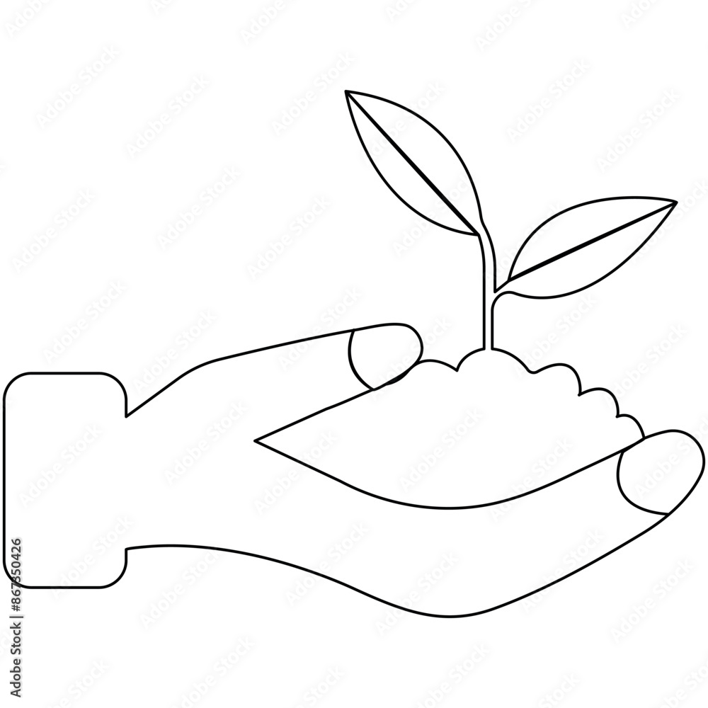 Ecology single line art, continuous one line drawing of Isolated outline vector art
Ecology single line art, continuous one line drawing of Isolated outline vector art