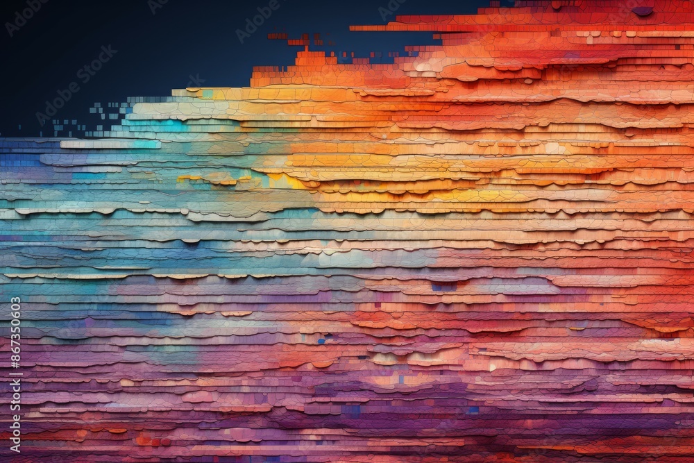 Sandstone Material Structure Background - Generative AI Sandstone Material Structure Background - Generative AI