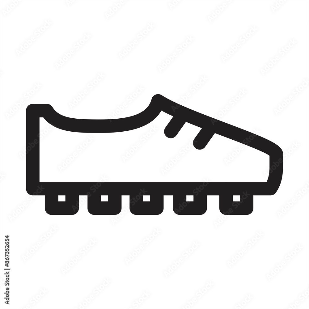 soccer shoes icon for your website design, logo, app, UI.Football Shoe Outline Icon Vector Illustrator soccer shoes icon for your website design, logo, app, UI.Football Shoe Outline Icon Vector Illustrator