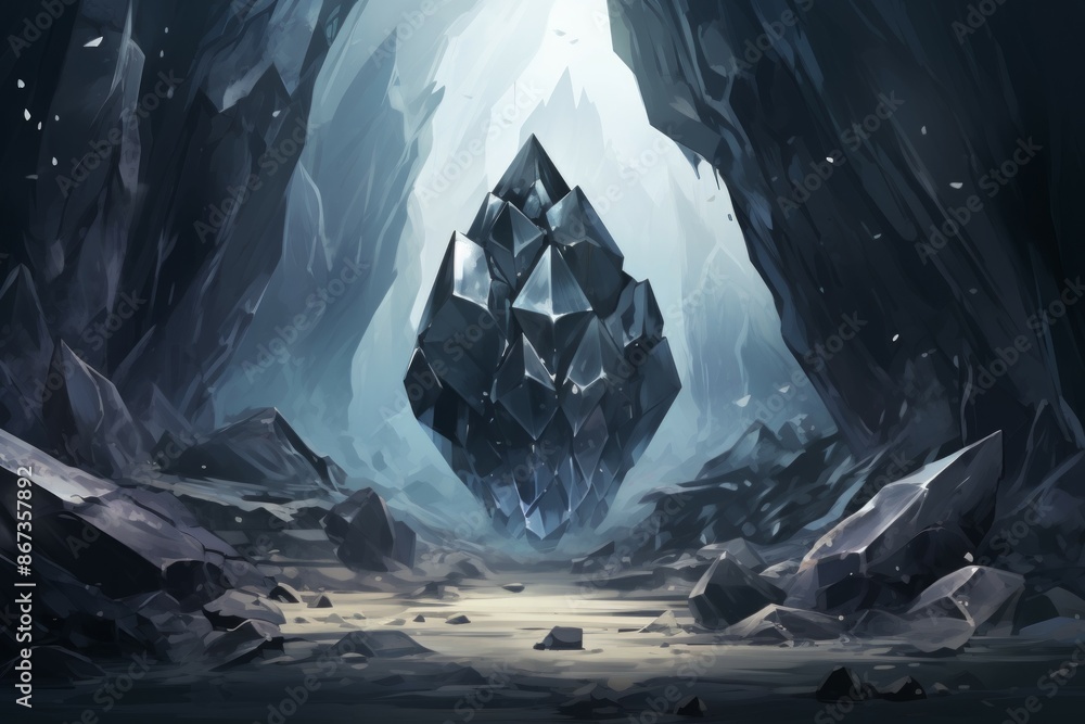 Onyx Material Structure Background - Generative AI Onyx Material Structure Background - Generative AI
