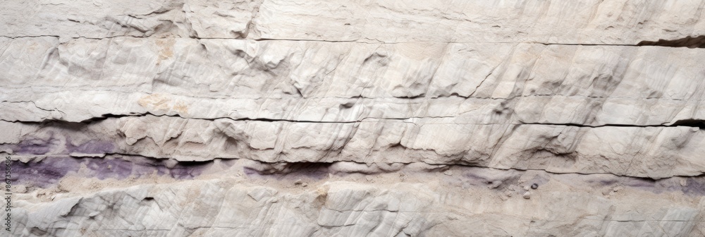 Fototapeta premium Travertine Material Structure Background - Generative AI