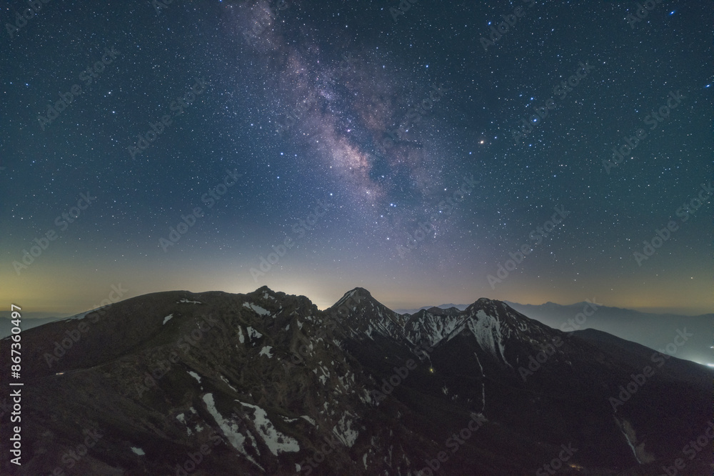 八ヶ岳の夜空 八ヶ岳の夜空