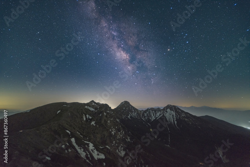 八ヶ岳の夜空