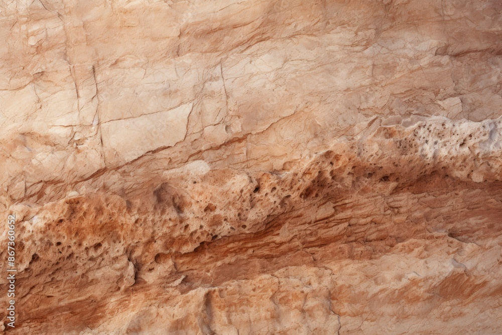 Travertine Material Structure Background - Generative AI Travertine Material Structure Background - Generative AI