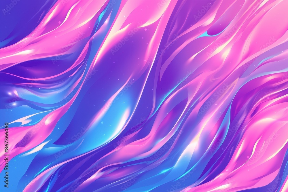 Fototapeta premium Abstract Swirling Digital Art