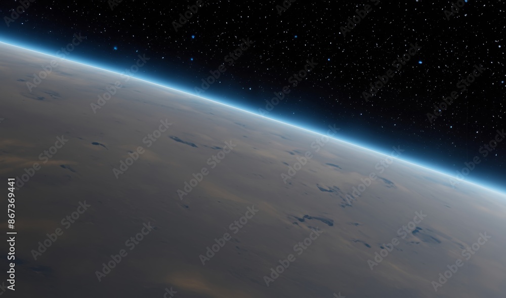 Fototapeta premium planet in space