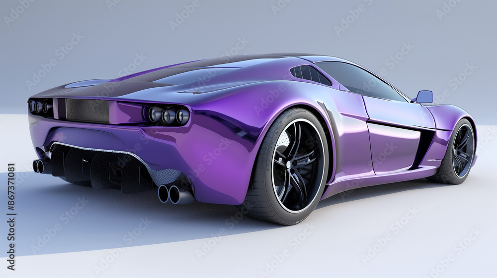 Future Concept Automotive Scene Future Concept Automotive Scene