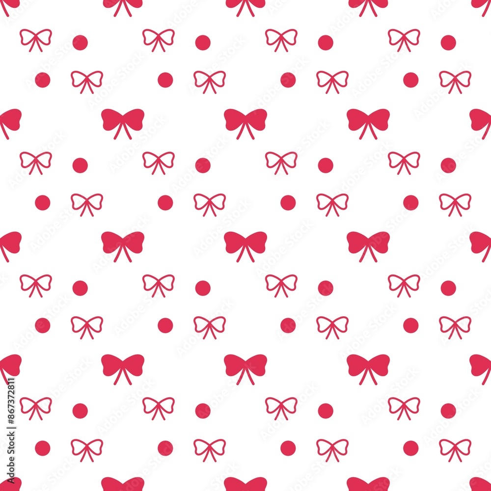 Bow seamless pattern Bow backgrounds and wallpapers Bow seamless pattern Bow backgrounds and wallpapers