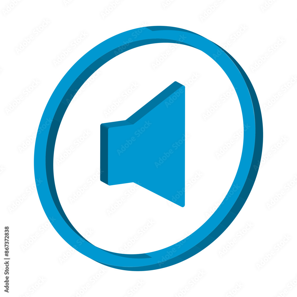 3d Podcast Element Isolated on White Background. Vector Elements in Flat Design 3d Podcast Element Isolated on White Background. Vector Elements in Flat Design
