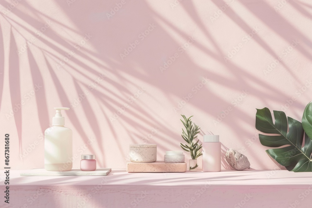 product display for a plant-based or eco-friendly product product display for a plant-based or eco-friendly product