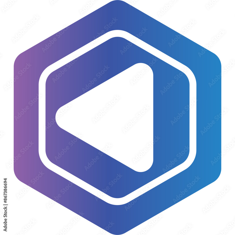blue and purple gradient phone icon blue and purple gradient phone icon