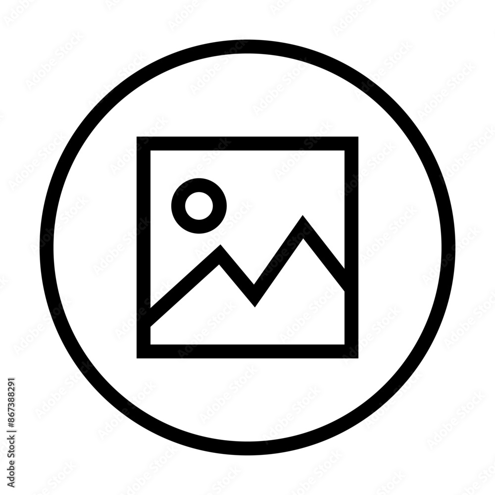 Picture icon . album vector icon. image gallery icon vector Picture icon . album vector icon. image gallery icon vector