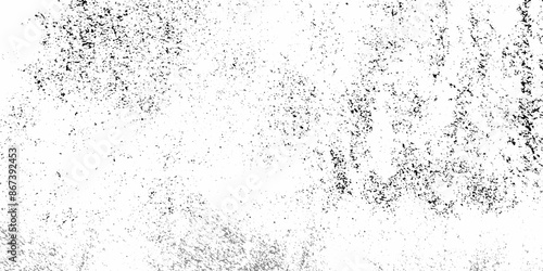 Abstract white and black texture of a grunge concrete wall with cracks and scratches background. .Seamless vector gray concrete texture. Dust overlay distress grungy effect paint.	