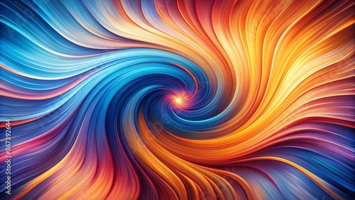 Vibrant abstract background featuring swirling blue, orange, and pink hues, evoking energy and playfulness, perfect for celebrating March 1 Samiljeol.