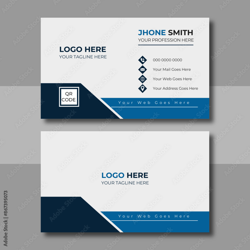 modern business card template modern business card template