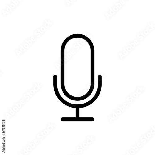 microphone icon. audio vector icon. sound voice icon vector