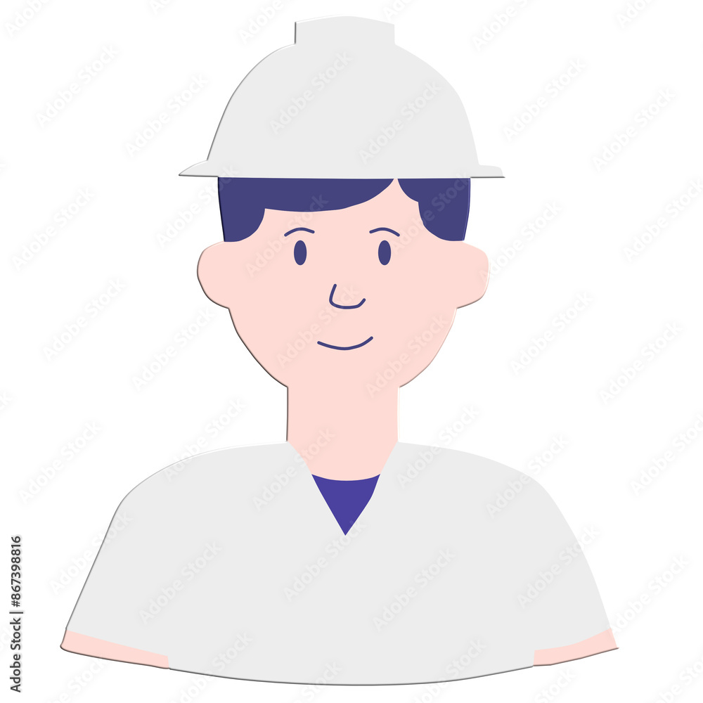 A construction worker man A construction worker man