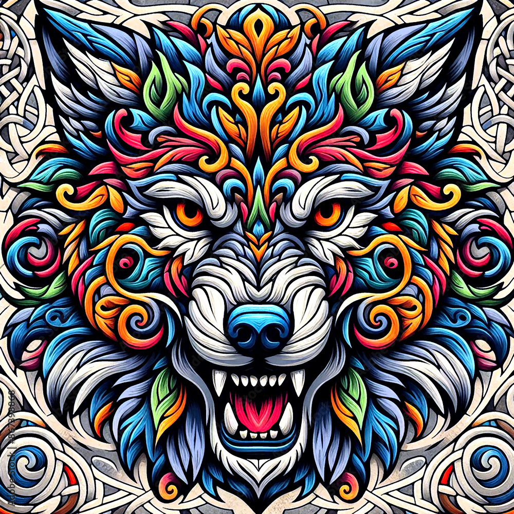colorful animal themed pattern
colorful animal themed pattern
