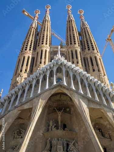 Sagrada Familia Passion facade