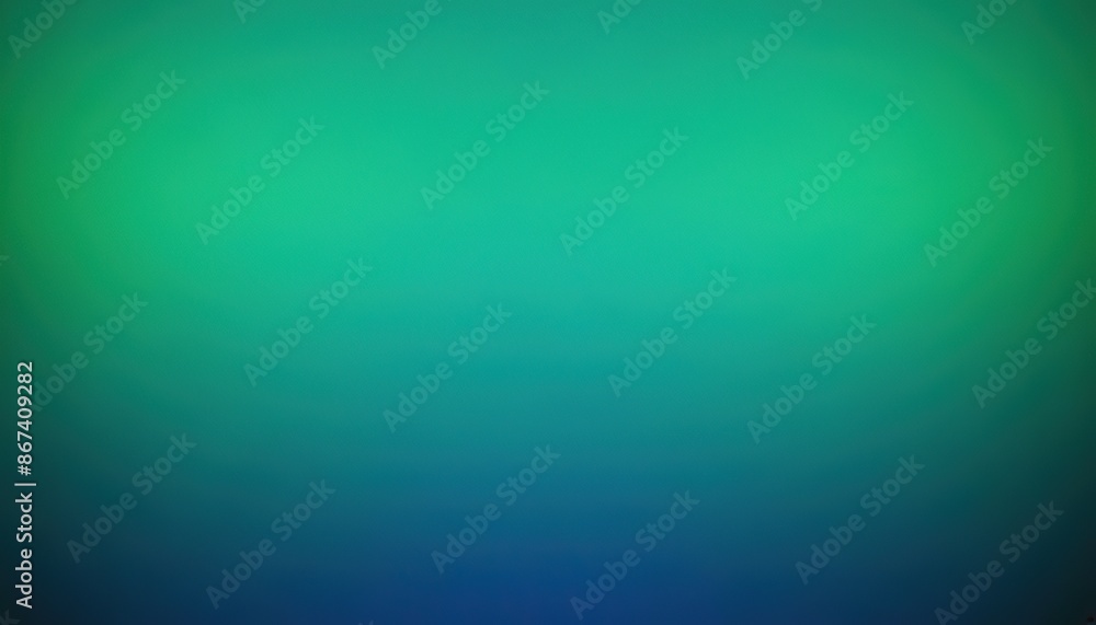 Fototapeta premium Abstract blur empty green and blue gradient studio well use as background