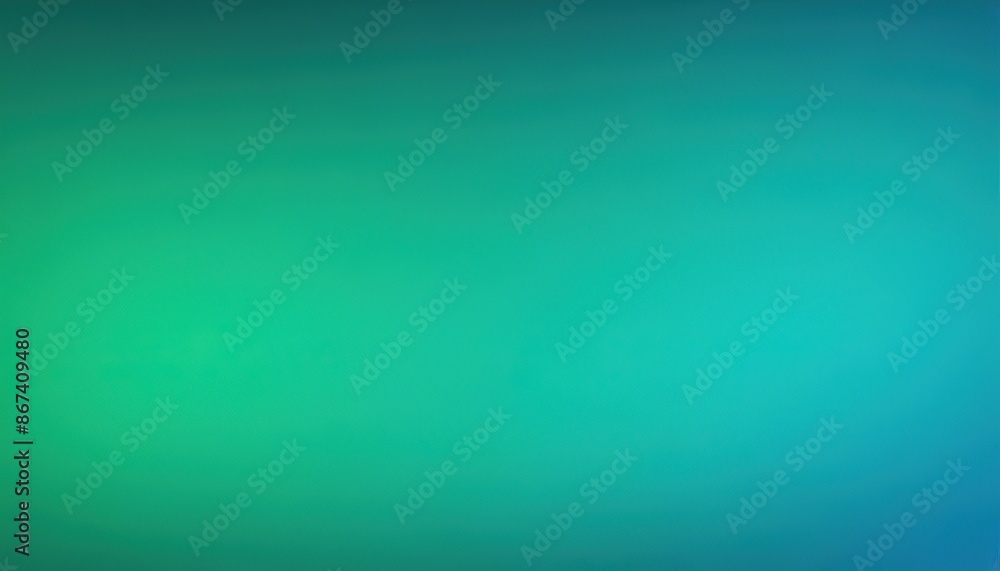 Obraz premium Vector Background - Empty Green with Black vignette Studio well use as background.