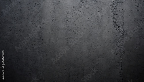 Seamless dark chalkboard background texture in college wall Back school classroom backboard black gloomy Chalk art gradient table top. Grey slate food blackboard white gray back bacground. photo