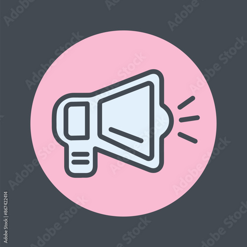 Announcement Vector Icon