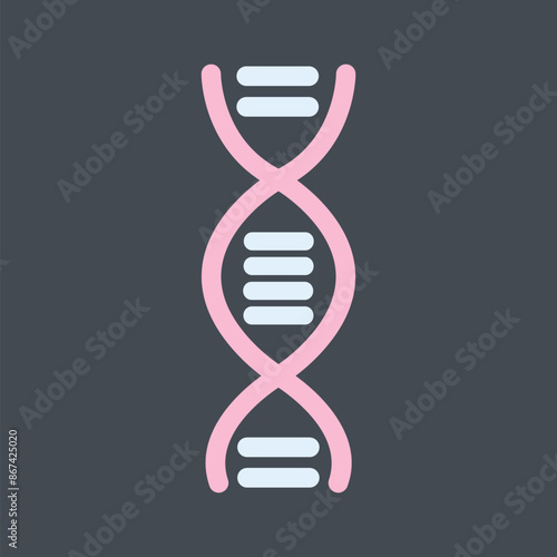 DNA Structure Vector Icon