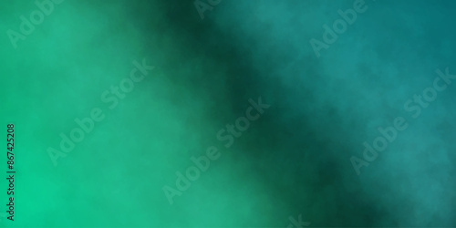 Green abstract grunge isolated mist overlay paper texture grain smog cloud decorative vintage background.
