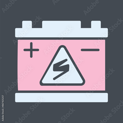 Accumulator Vector Icon
