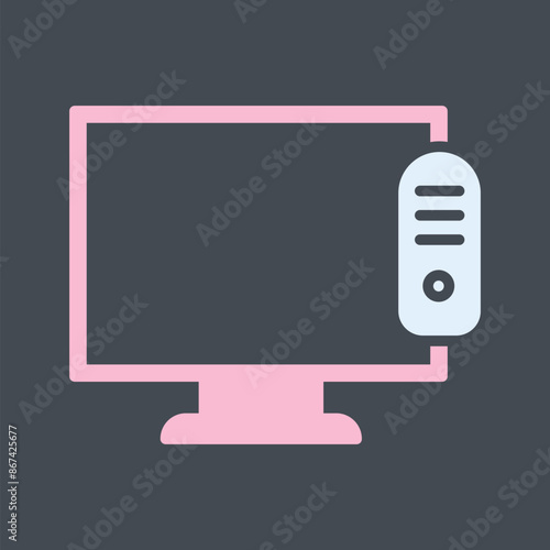 Television Vector Icon