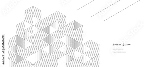 幾何学 抽象 建築 テクノロジー ビジネス 背景