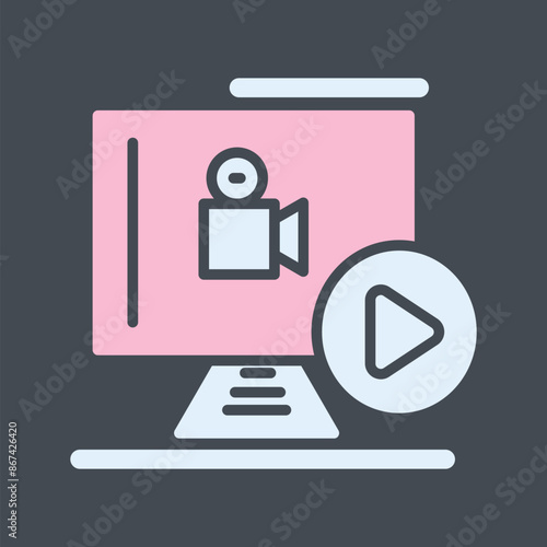 Play Button Vector Icon