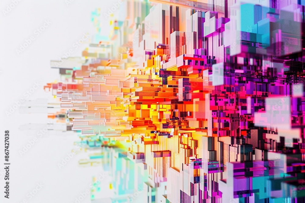 A dynamic convergence of abstract pixelated forms, symbolizing limitless ideas and continuous progress. A dynamic convergence of abstract pixelated forms, symbolizing limitless ideas and continuous progress.