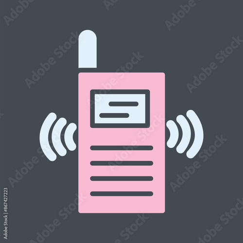 Walkie Talkie Vector Icon