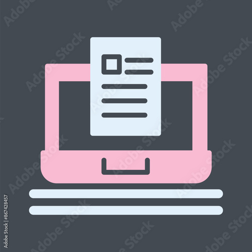 Blog Vector Icon