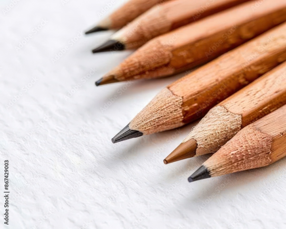Pencils with Sharpened Tips, Ready for Use Pencils with Sharpened Tips, Ready for Use