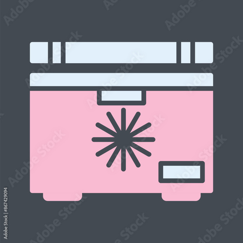 Freezer Vector Icon