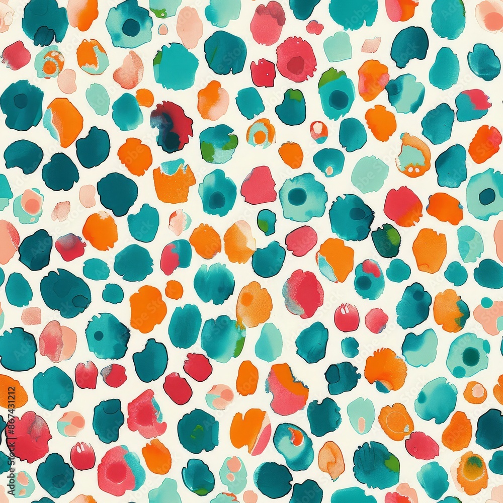 Whimsical design with a playful burst of color on a canvas or surface Whimsical design with a playful burst of color on a canvas or surface