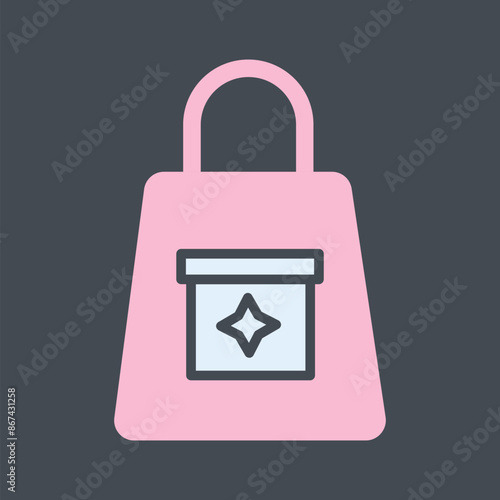 Duty Free Luggage Vector Icon