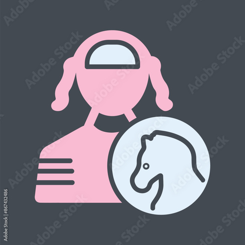 Jockey Vector Icon
