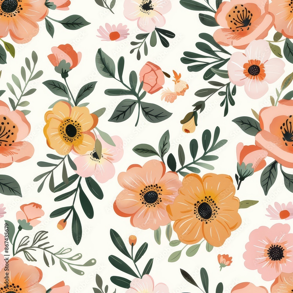 Whispers of Spring Emerge in Warm Hues Whispers of Spring Emerge in Warm Hues