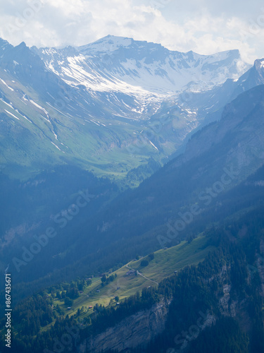 Bernese Alps seen from Schynige Platte